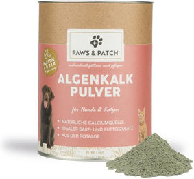 Paws & Patch Algenkalk Pulver für Hunde und Katzen ohne tierisches Protein - 2 x 250 g – Bild 1 von 5