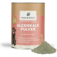 Produktbild von Paws & Patch Algenkalk Pulver für Hunde und Katzen ohne tierisches Protein - 2 x 250 g