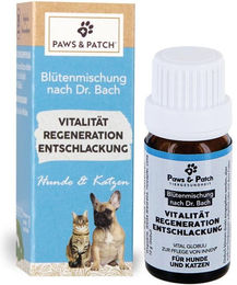 Paws & Patch Bachblüten-Globuli für Hunde und Katzen zur Regeneration und Entschlackung 10 g - 10 g – Bild 1 von 4