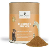 Produktbild von Paws & Patch Bierhefe Pulver für Hunde, Katzen und Pferde - 3 x 500 g