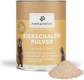 Paws & Patch Eierschalenpulver für Hunde und Katzen 500 g ohne Farb- und Aromastoffe sowie Konservierungsstoffe - 500 g – Bild 1 von 7