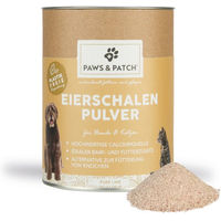 Produktbild von Paws & Patch Eierschalenpulver für Hunde und Katzen 500 g ohne Farb- und Aromastoffe sowie Konservierungsstoffe - 500 g