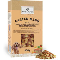Produktbild von Paws & Patch Garten Menü Nr. 3 Nahrungsergänzung Granulat für Hunde zur Unterstützung von Magen-Darm und Immunsystem 500 g - 500 g