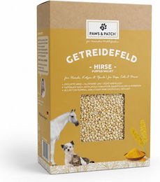 Paws & Patch Hirse gepufft glutenfrei für Hunde, Katzen und Pferde – Bild 1 von 1