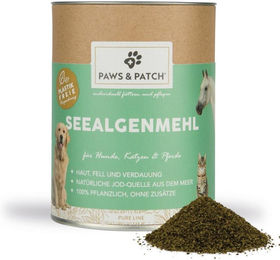 PAWS & PATCH Seealgenmehl Nahrungsergänzung für Hunde, Katzen und Pferde, vegan und getreidefrei, 250 g - 2 x 250 g – Bild 1 von 7