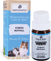 Paws & Patch Stress Notfall Bachblütenmischung Globuli zur Beruhigung für Hunde und Katzen 10 g - 10 g – Bild 1 von 4