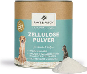 Paws & Patch Zellulosepulver zur Verdauungshilfe für Hunde und Katzen 150 g - 150 g – Bild 1 von 7