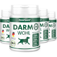 Produktbild von PAWSAN® Darmwohl Bio-zertifizierte Probiotika-Tabletten für Hunde zur Magen-Darm-Unterstützung und zum Aufbau hypoallergen
