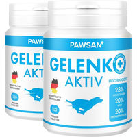 Produktbild von PAWSAN Premium Gelenktabletten für Senioren Hunde zur Unterstützung von Gelenken, Muskeln und Knochen