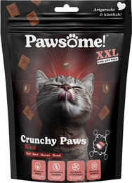 Pawsome Crunchy Paws Rind Katzensnack 150 g – Bild 1 von 3