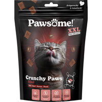 Produktbild von Pawsome Crunchy Paws Rind Katzensnack 150 g
