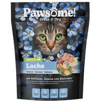 Produktbild von Pawsome! Fresh & Dry Trockenfutter Katze Adult Lachs und Geflügel getreidefrei 750 g - 750 g