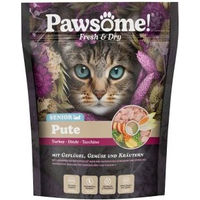 Produktbild von Pawsome! Fresh & Dry Trockenfutter Katze Senior Pute 750 g - 750 g