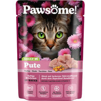 Produktbild von Pawsome! Hundefutter Adult Pute ohne Zucker 85 g