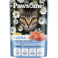 Produktbild von Pawsome Katzenfutter Adult Light Lachs mit hohem Fleischanteil 85 g