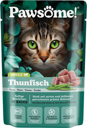 Pawsome! Katzenfutter Adult Thunfisch getreidefrei 85 g – Bild 1 von 4