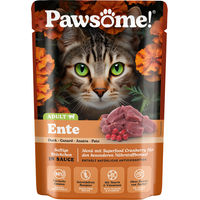Produktbild von Pawsome! Leckerli Ente für erwachsene Hunde 85 g