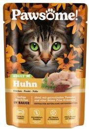 Produktbild von Pawsome Nassfutter Katze Adult Huhn 28x85 g - 28 x 85 g