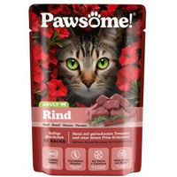 Produktbild von Pawsome Nassfutter Katze Adult Rind 28x85 g - 28 x 85 g