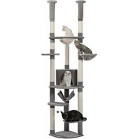 Produktbild von Pawz Road Jumbo Kratzbaum mit Deckenspanner aus Sisal in Grau