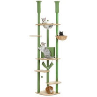 Produktbild von Pawz Road Jumbo Kratzbaum mit Deckenspanner und Sisal in Grün