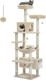 Pawz Road Katzenbaum XL in Beige mit Sisal 184 cm – Bild 1 von 2