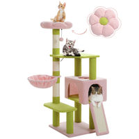 Produktbild von PAWZ Road Katzenkratzbaum mit Sisal und Blumen-Design