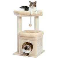 Produktbild von Pawz Road Kleiner Kratzbaum Beige mit Sisal 70cm