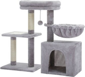 Pawz Road Kleiner Kratzbaum mit Hängematte aus Sisal 71,8 cm – Bild 1 von 2