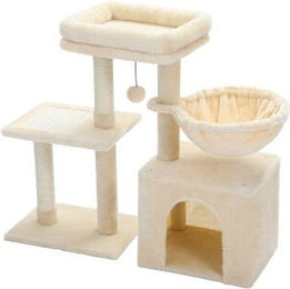 Pawz Road Kleiner Kratzbaum mit Hängematte und Sisal 71,8 cm – Bild 1 von 2