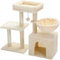 Produktbild von Pawz Road Kleiner Kratzbaum mit Hängematte und Sisal 71,8 cm