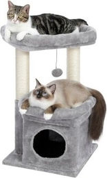 Pawz Road Kleiner Kratzbaum mit Sisal Grau 70cm – Bild 1 von 2