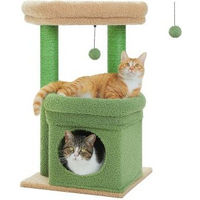 Produktbild von Pawz Road Kleiner Kratzbaum mit Sisal in Grün 70cm