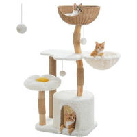 Produktbild von Pawz Road Kratzbaum für Katzen aus Naturholz 124 cm