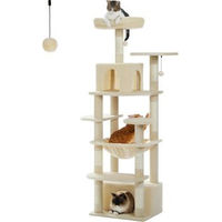 Produktbild von Pawz Road Kratzbaum für Katzen aus Plüsch in Beige 164cm