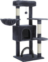 Pawz Road Kratzbaum für Katzen aus Sisal in Grau 106 cm – Bild 1 von 3