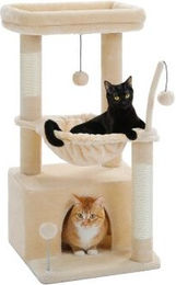 Pawz Road Kratzbaum für Katzen Beige 83cm mit Sisal – Bild 1 von 3