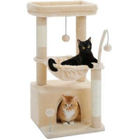 Produktbild von Pawz Road Kratzbaum für Katzen Beige 83cm mit Sisal