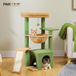 PAWZ Road Kratzbaum Kaktus für Katzen in Grün 90 cm – Bild 1 von 1