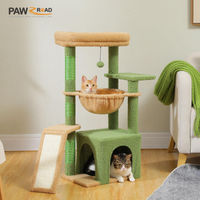 Produktbild von PAWZ Road Kratzbaum Kaktus für Katzen in Grün 90 cm