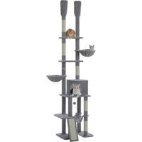 Produktbild von Pawz Road Kratzbaum mit Deckenspanner Grau aus Sisal