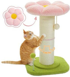 Pawz Road Kratzbaum mit dicken Sisal-Stämmen in Rosa – Bild 1 von 2