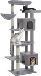 Pawz Road XXL Katzenbaum aus Sisal in Grau 175 cm – Bild 1 von 3