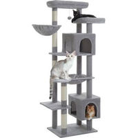Produktbild von Pawz Road XXL Katzenbaum aus Sisal in Grau 175 cm