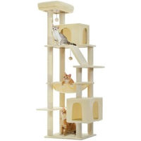 Produktbild von Pawz Road XXL Kratzbaum aus Holz in Beige 180 cm hoch