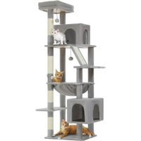 Produktbild von Pawz Road XXL Kratzbaum aus Holz in Grau 180 cm hoch
