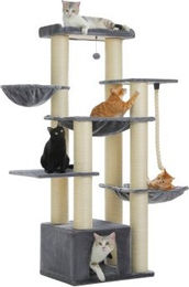 Pawz Road XXL Kratzbaum für Katzen aus Sisal stabil und groß – Bild 1 von 3