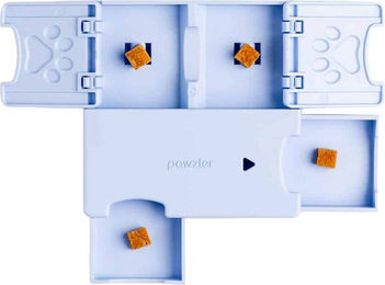 Pawzler Bunny Intelligenzspielzeug aus Kunststoff in Blau – Bild 1 von 1