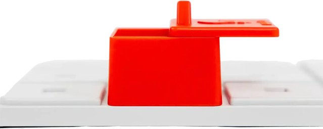 Pawzler Intelligenzspielzeug Peach Rot aus Kunststoff 4er Pack – Bild 1 von 3