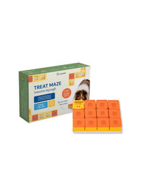 Pawzler Treat Maze Set Intelligenzspielzeug aus Kunststoff Orange – Bild 1 von 1